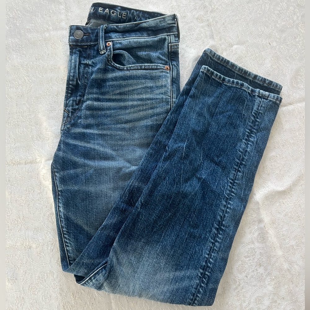 AE | Flex Athletic Straight Jeans